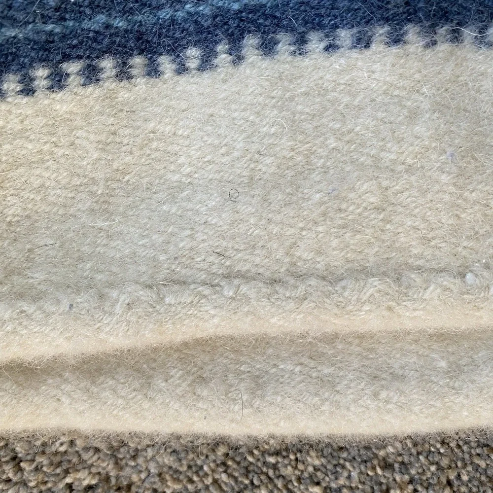 Handwoven Area Wool Rug 24x59